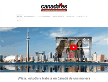 Tablet Screenshot of canadaes.com